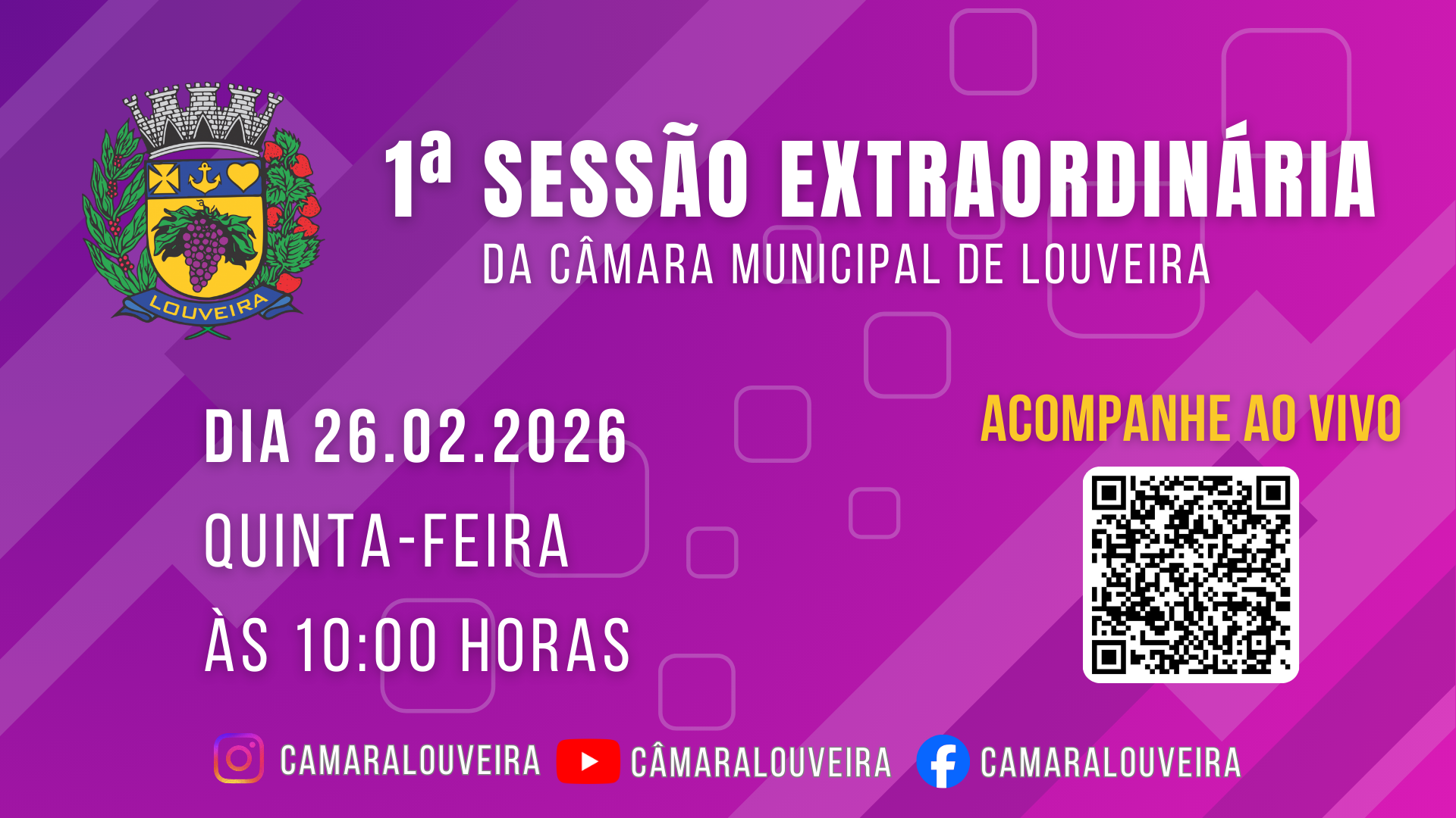 Câmara realiza sessão extra para analisar dois projetos