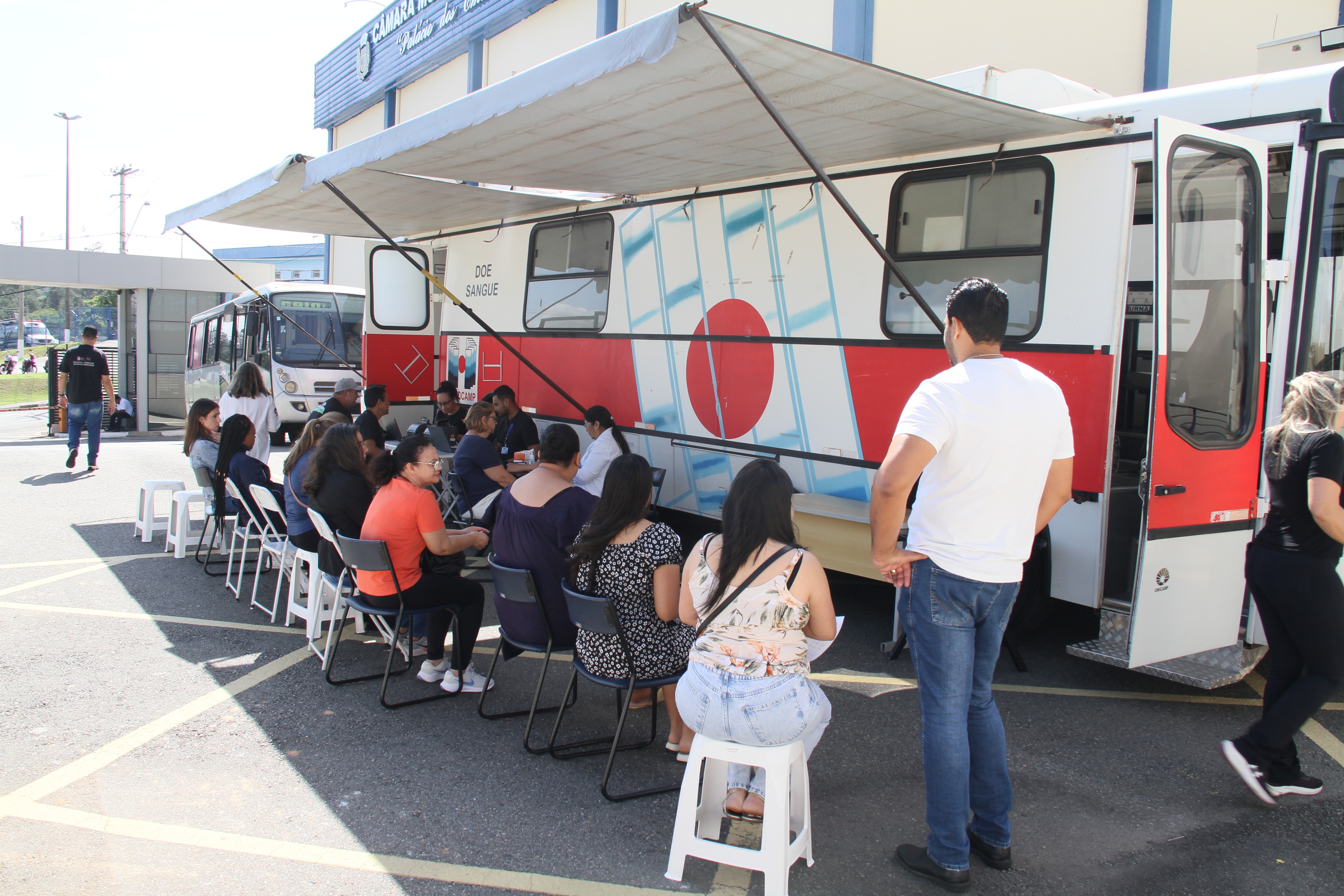 Campanha mobiliza doadores em gesto de solidariedade na Câmara